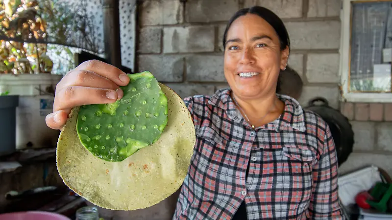 Tortillas de nopal